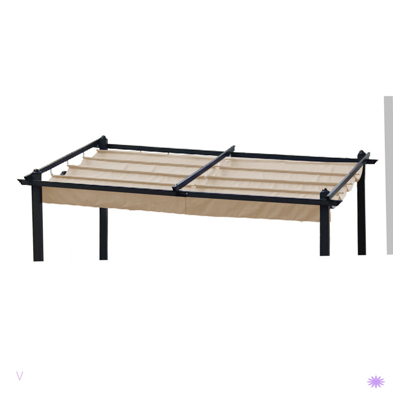 Toile de remplacement pour auvent pour terrasse d'extérieur, Kaki