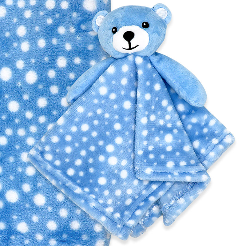 Couverture en peluche pour bébé garçon et bébé fille
