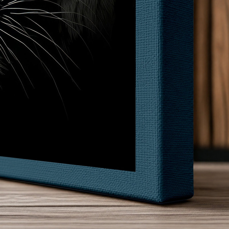 Print, 36x24 - 91.4 x 61.0 cm, Teal Border