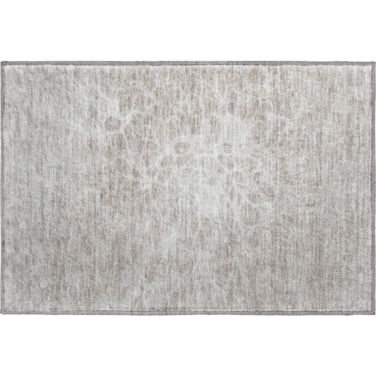 Premium Machine Washable Arnette Taupe Rug