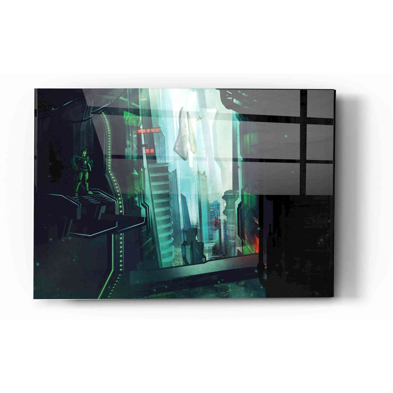 «Digital Age» par Jonathan Lam, H 12 po x l 16 po x P 0,12 po