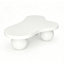 Table basse 46 po, forme abstraite de forme irrégulière en forme de nuage-132967130