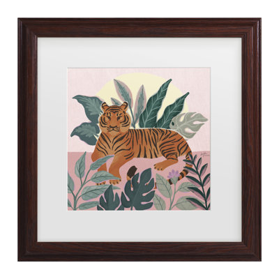 Bolog Janelle Penner Big Cat Beauty III Matted Framed Art
