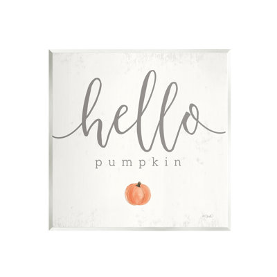 «Axe-400», impression «Hello Pumpkin Autumn Greeting On» par Kate Sherrill