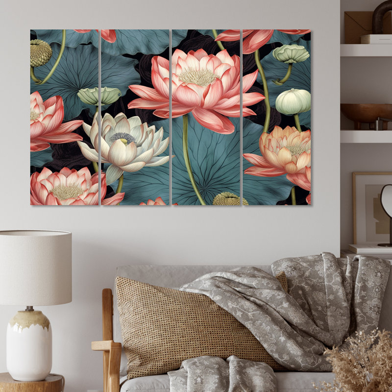 Plants & Flowers Wall Decor on Metal