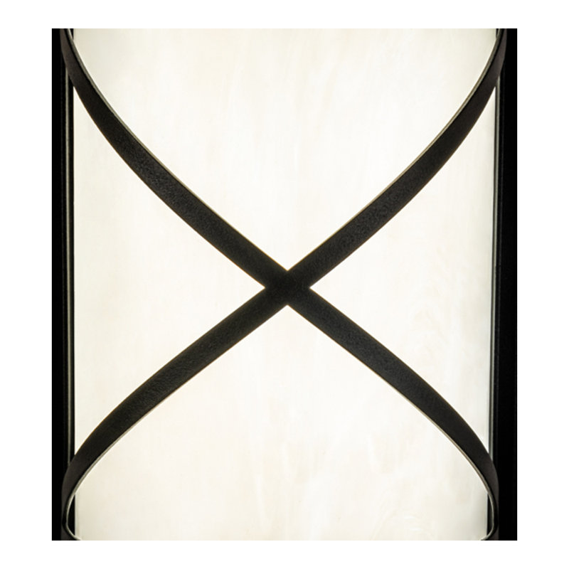 Whitewing 1 - Light LED Flush Mounted Sconce