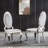 Damarae Upholstered Side Chair in Silver-867120217-867120216