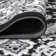 Arignote Modern Persian Floral Cream/Gray/Black Rug