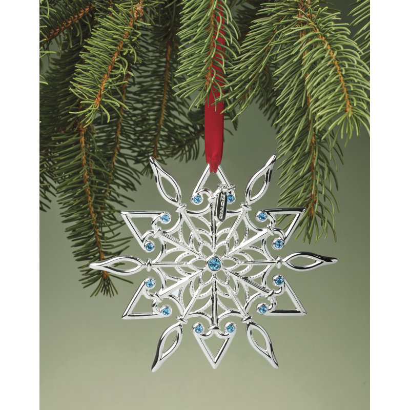 2025 Snow Majesty Silverplate Ornament