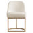 Borgos Linen Upholstered Barrelback Metal Base Dining Chair-2109288374-2100312528