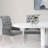 Upholstered Tufted Arm Dining Chairs-648702694