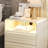 Modern Nightstand With Charging Station-2054413591