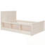Lit plateforme simple en bois avec lit gigogne escamotable et armoire de rangement-1377893600-1378859223