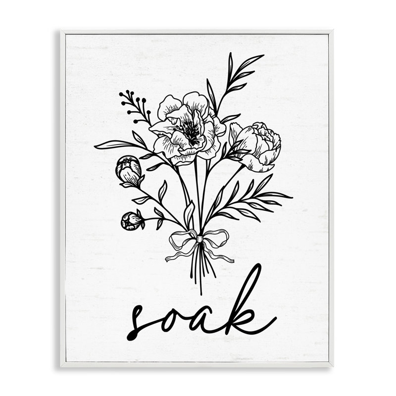 Giclée encadrée de salle de bain, H 14 po x l 11 po, Estampe numérique encadrée blanc bord de mer