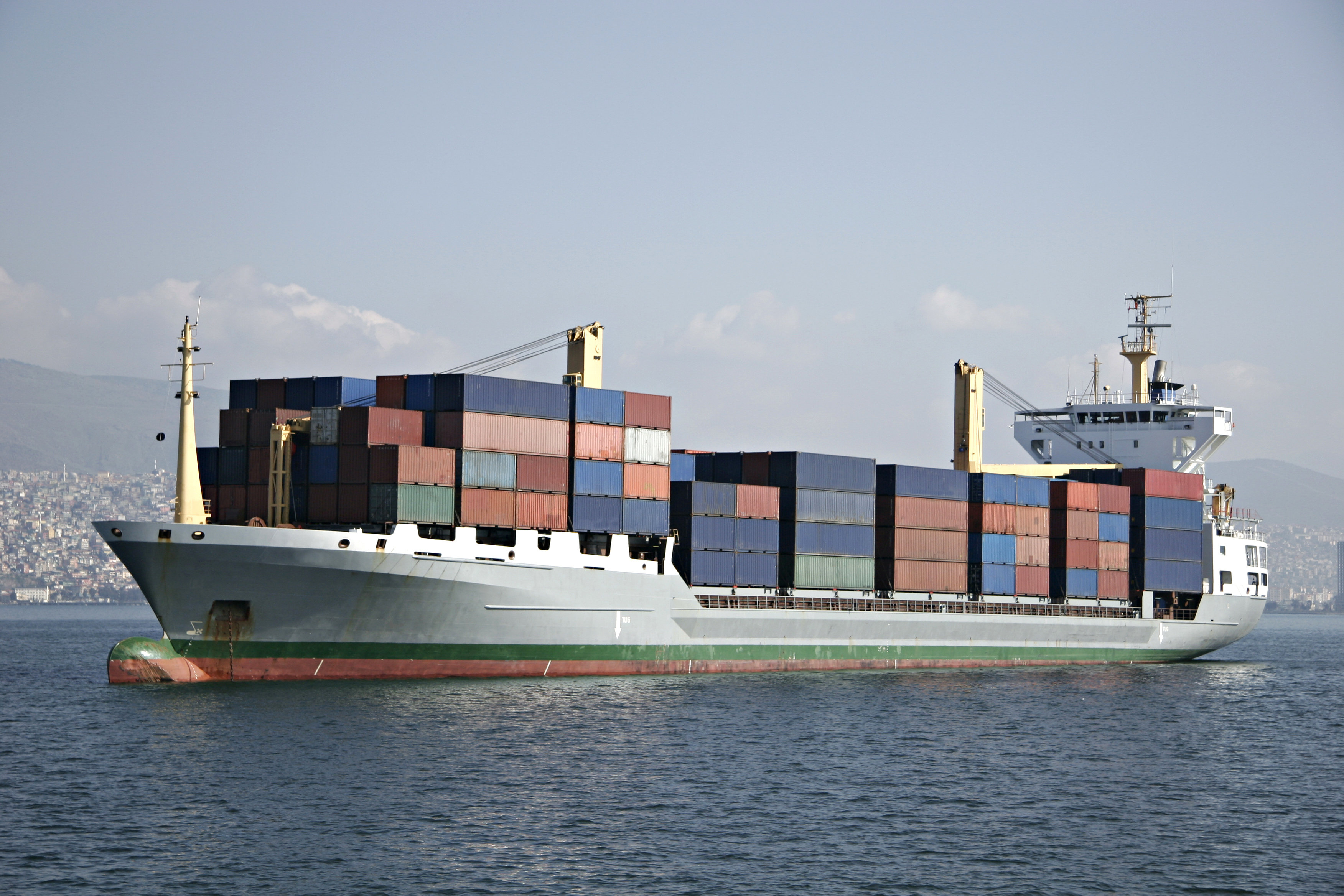 Breakwater Bay Transport Ship with Some Containers by Duckbay | Wayfair