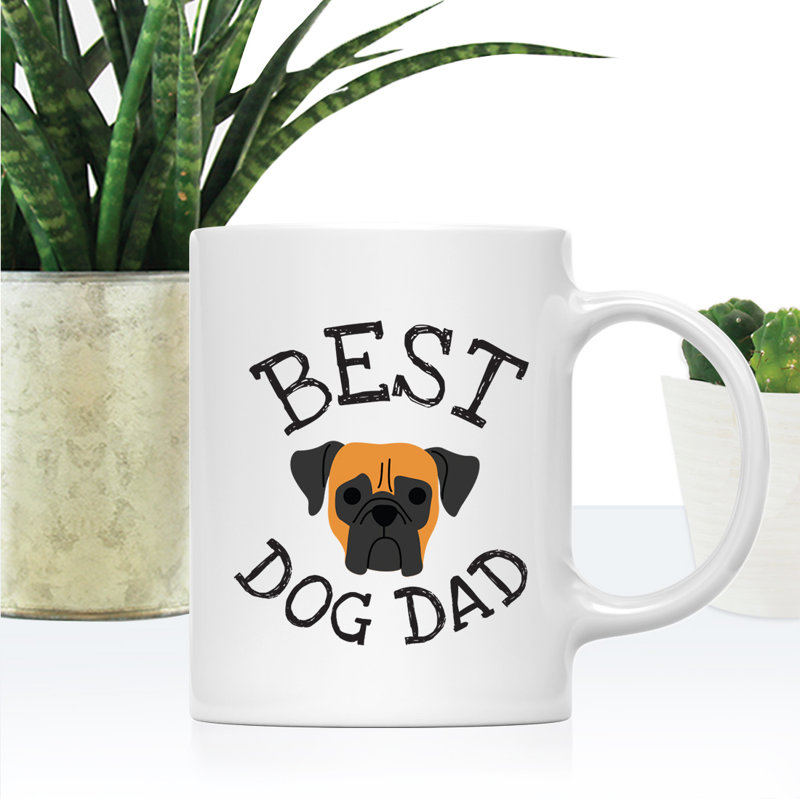 Tasse à café Best Dog Dad, Boxer