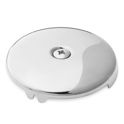 Overflow Cover Plate with Single Screw