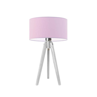 Balinas Solid Wood Tripod Lamp