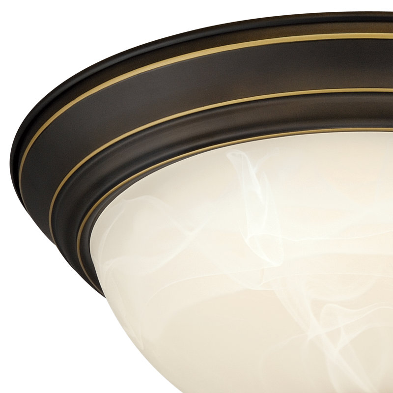 Humayraa Glass LED Flush Mount