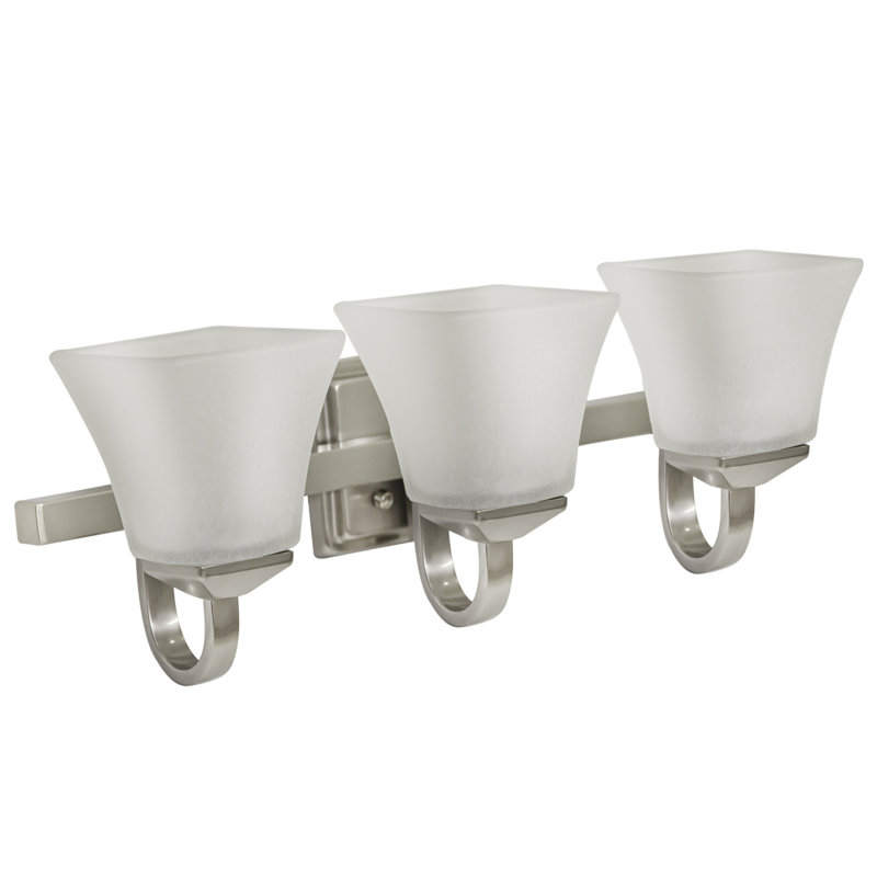 Bendigo Satin Nickel Vanity Light, 3