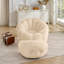 Fauteuil à billes et méridienne avec repose-pieds 3 en 1 46 po Elaine -365410646