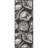 Contemporary Aviesel Area Rug Black and White Color-1518119161