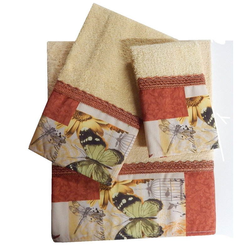 Allenside Linen Blend Midweight Mulit-Size Set, Rust