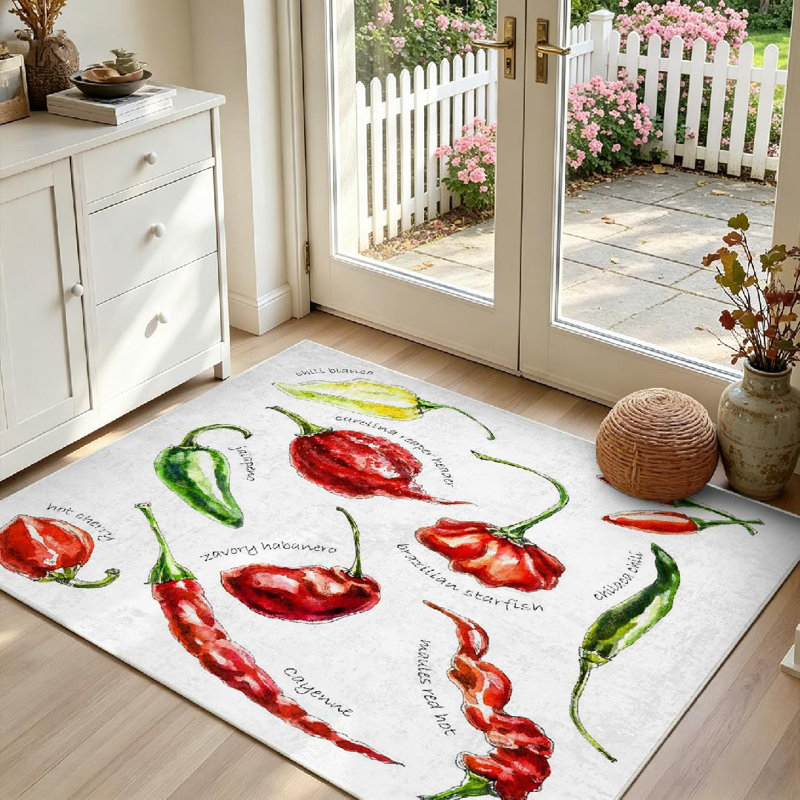 Tapis transparent en forme d'étoile de mer, Rectangle 39 po x 63 po