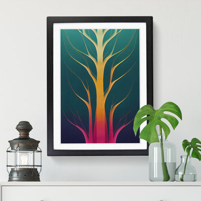 Antkea Gothic Tree Vol.1 1 Piece Single Picture Frame Wall Art