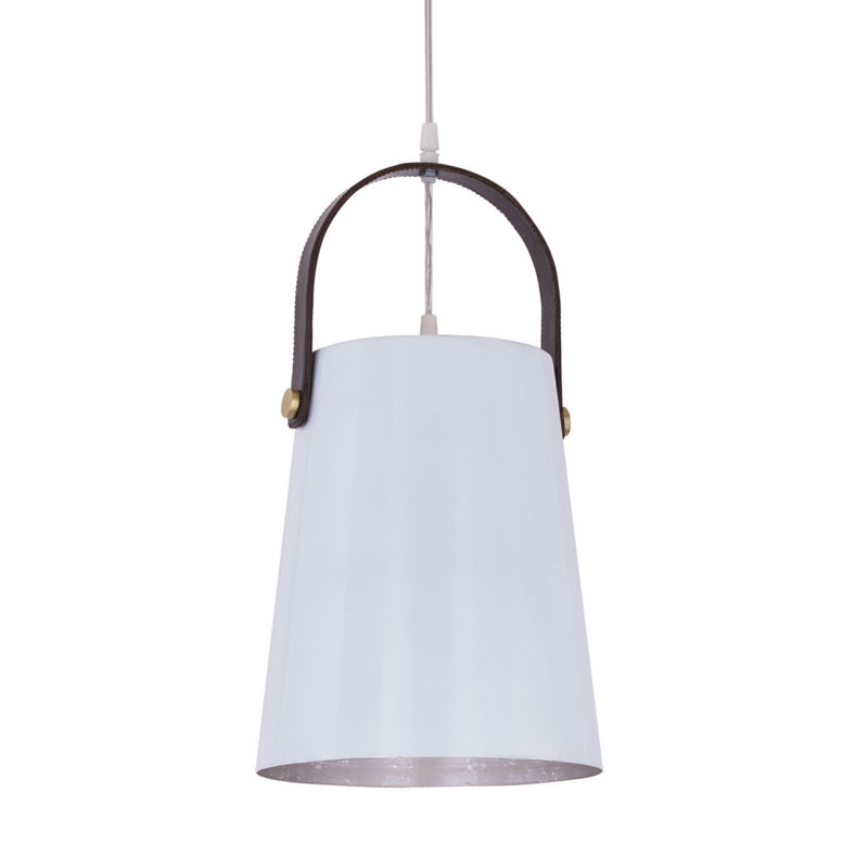 Rusto 1 - Light Natural Pendant, White