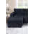 3Pc U-Shaped Sectional Set Cushion Back Armless Chairs Right Arm And Left Arm Chaise Primary Living Room Comfortable For 4 People-1605306277