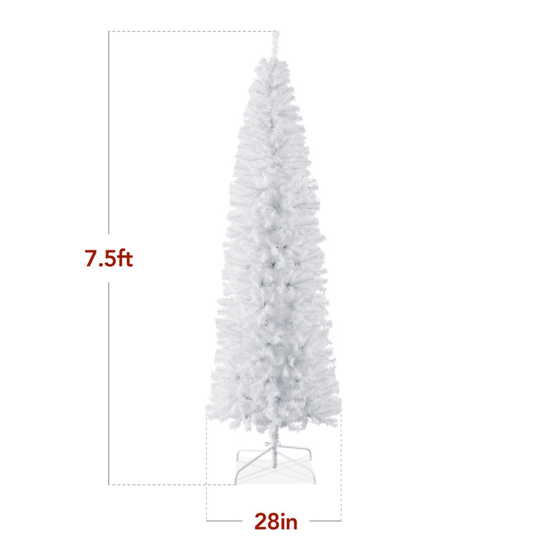 Artificial Pine Christmas Tree, 7.5'