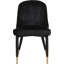 Chaise d'appoint rembourrée en velours Belle-319726425