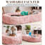 Grand lit pour chien de taille humaine lavable avec housse amovible-471780009-524955816