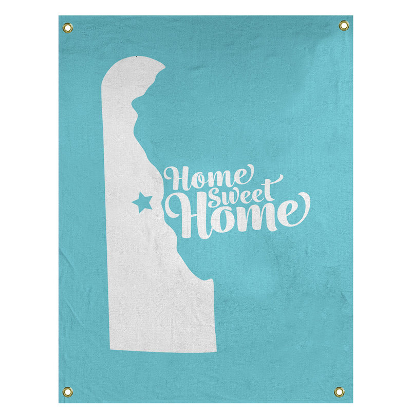 Tapisserie murale dover doux pour la maison, H 36 po x l 26 po, Bleu sarcelle