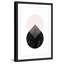 «Pink Tears» - Reproduction d'art graphique sur papier encadré-21850014-28871696
