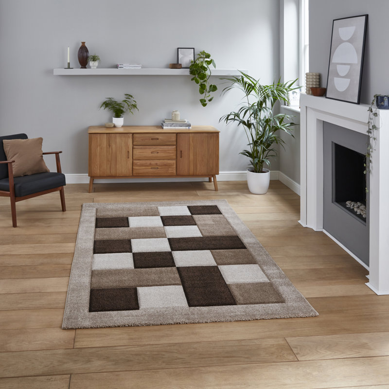 Mershon area rug Machine Woven Rectangle, Rectangle 120 x 170cm