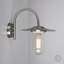 Belvoir Silver/Transparent Outdoor Barn Light