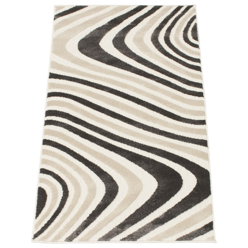 Cobb Abstract Indoor Rug, Rectangle 2'8" x 4'11"