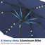 Parasols de patio solaires 10 pi avec lumières-1380956146