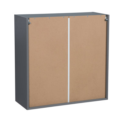 Armoire murale ouverte à panneau de particules standard prête à assembler