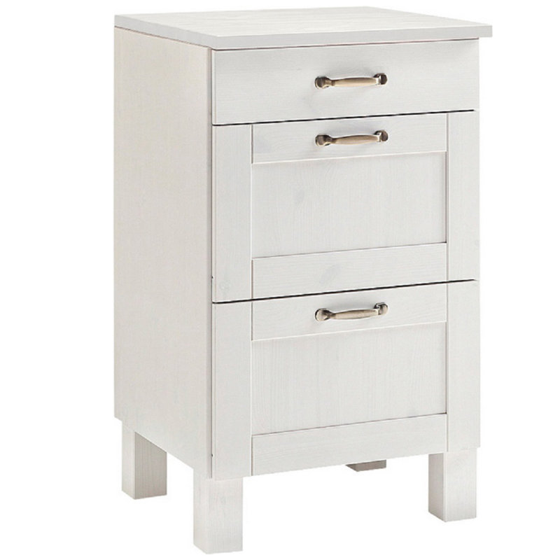 Flintwood Matte Base Unit, White