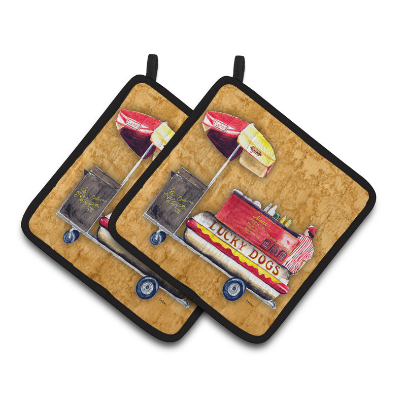 Caroline's Treasures Polyester Potholder Set