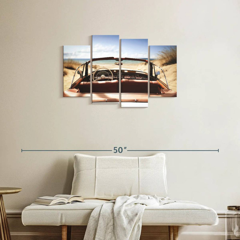 Mehar Beach Convertible Car, 22'' H x 36'' W