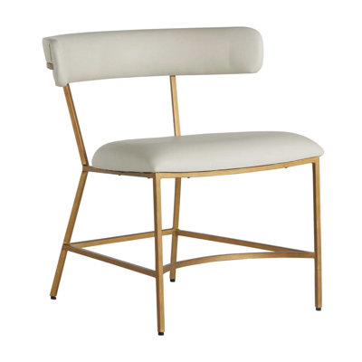 Matlock Wing Back Side Chair in White