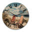 Horloge murale en bois massif Yonathan-365006846