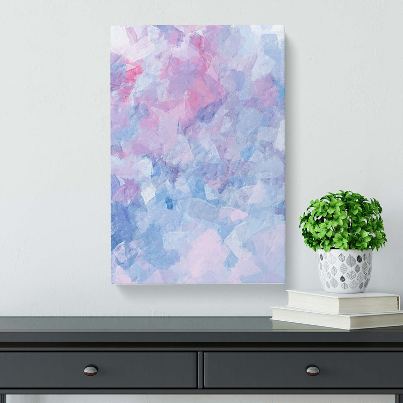 Eclipse Of The Light In Abstract - Wrapped Canvas, 76cm H x 50cm W x 3cm D