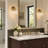 1-Light Ribbed Glass Wall Sconce