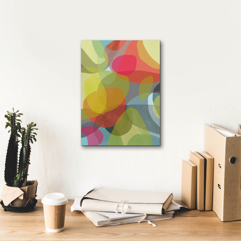 «Layered Earth Two» par Jan Weiss, H 16 po x l 12 po x P 0,75 po