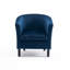 Velvet Upholstered 67m Occasional Accent Chair-765661294